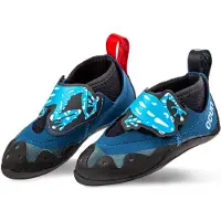 Ocun Kid's Ribbit Scarpette da arrampicata Bambini (30/31, blu/beige)