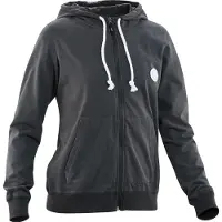 Edelrid Women's Bege Zip Hoody Felpa con cappuccio Donna (XS, grigio)
