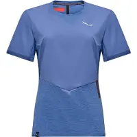 Salewa Women's Pedroc Dry Wind T-Shirt Maglia funzionale Donna (42, blu)