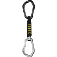 Grivel Rock Safety Quickdraw Sport Stealth Rinvio (18 cm, grigio)