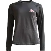 Zimtstern Women's Crewz Shirt L/S Pullover in pile Donna (XS, nero)