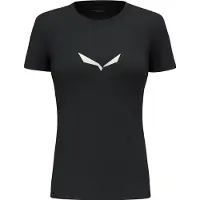 Salewa Women's Solid Dri-Release S/S Tee T-shirt Donna (44, nero)