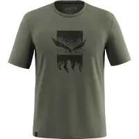 Salewa Eagle 3Cime T-Shirt Maglia funzionale Uomo (52, olivia)