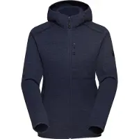 Mammut Women's Arctic IV Midlayer Hooded Jacket Giacca in pile Donna (S, blu)