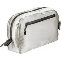Cocoon Silk Toiletry Bag Borsetta da toilette (24 x 14 x 7 cm, grigio)