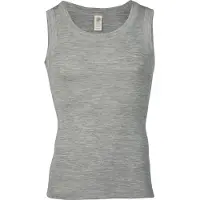Engel Tank Top Intimo lana merinos Uomo (46/48, grigio)