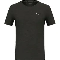 Salewa Eagle Minilogo Alpine Merino T-Shirt Maglia merino Uomo (52, verde)