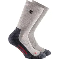 Rohner Compression Trek Light L/R Calze da trekking (39-41, grigio)