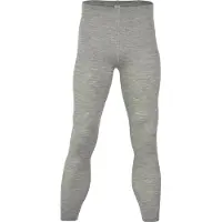 Engel Leggings Intimo lana merinos Uomo (50/52, grigio)