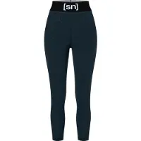 Super.natural Women's Tundra 175 Tight 3/4 Mutande tecniche lunghe Donna (XL, blu)