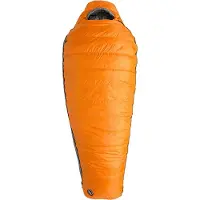 Big Agnes Torchlight EXP 30 Sacco a pelo in piuma (183 cm - Regular, tangelo /verde)
