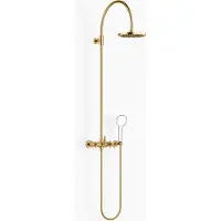 Dornbracht TARA Showerpipe avec mitigeur de douche sans douchette à main, flowReduce, 26632892-28, 26632892-28