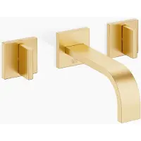 Dornbracht MEM Mitigeur mural pour lavabo sans vidage, saillie 170mm, kit de montage final, 36707782-28, 36707782-28
