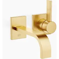 Dornbracht MEM Mitigeur monocommandé mural pour lavabos sans vidage, saillie 177mm, 36860782-28, 36860782-28