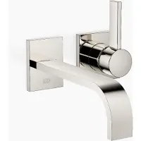 Dornbracht MEM Mitigeur monocommandé mural pour lavabos sans vidage, saillie 207mm, 36861782-08, 36861782-08
