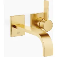 Dornbracht MEM Mitigeur monocommandé mural pour lavabos sans vidage, saillie 207mm, 36861782-28, 36861782-28