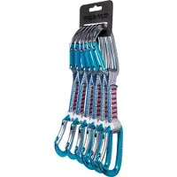 Camp - Set da 6 rinvii per l&amp;#x27;arrampicata - Orbit Express KS 6 Pack - Taglia 12 cm - Blu