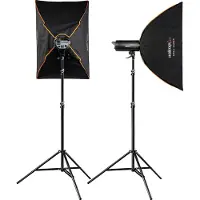 Walimex Flash Da Studio Campaigner 400 Hs Set Double