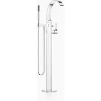 Dornbracht CYO Mitigeur monocommandé pour bain avec tube de trop-plein, montage indépendant, garniture de douche flexible, saillie 253mm, 25863811-00, 25863811-00