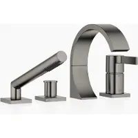 Dornbracht CYO Mitigeur de bain à 4 trous pour montage sur bord de baignoire ou sur bord de carrelage, saillie 167mm, 27632811-99, 27632811-99