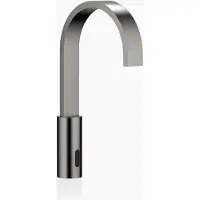 Dornbracht Robinetteries de lavabo MEM de avec fonction électronique d'ouverture et de fermeture, sans vidage, fonctionnement sur piles et sur secteur, 44521782-99, 44521782-99