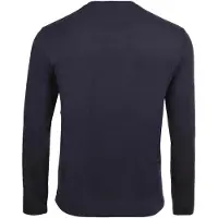 Armani Exchange per uomo. XM000364AF12308UB101 T-shirt a maniche lunghe blu navy (XXL), Casual, Cotone, Manica lunga