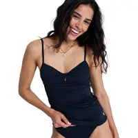 Roxy Women's SD Essentials Tankini Top Parte superiore bikini Donna (M, variopinto)