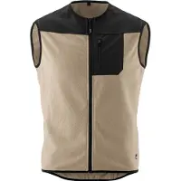 Gonso Adventure Vest Fleece Gilet da ciclismo Uomo (XXL, beige)