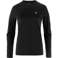 Fjällräven Women's Bergtagen Merino 190 L/S Maglia a manica lunga merino Donna (S, nero)