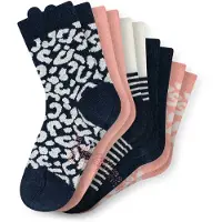 Schiesser Calzino ' "Leo" ' navy / rosa / bianco