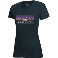 Wild Country Women's Stamina T-shirt Donna (XS, blu)