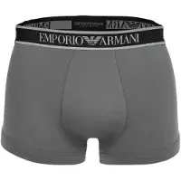 Emporio Armani per uomo. EM000259_AF20669 Set di 3 boxer Usa nero, grigio (M), Homewear, Cotone