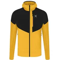Montura Spitze Maglia Giacca in pile Uomo (XL, giallo)