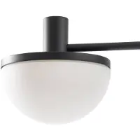 LUCANDE Lampada LED da esterno Toras, nera, a 3 luci, CCT dimmerabile