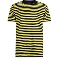 Aspact Stripe Tee Black/yellow Taglia: S | T-shirt stampate Outlet | Uomo | Nero