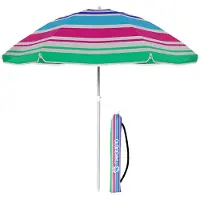 Marbueno Summer Ombrellone estivo Marbueno, modello 10096r2, altezza 220 cm, ideale per la spiaggia, disponibile in diverse colorazioni. Taglia unica