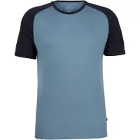 Stoic Merino155 LaholmSt. Raglan Shirt Maglia merino Uomo (3XL, blu)