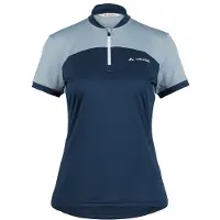 Vaude Women's Matoso Hzip T-Shirt Maglietta da ciclismo Donna (40, blu)