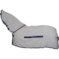 Bucas Sweet-Itch Full-Neck - coperta Ekzemer - argento