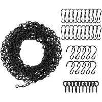 OEM Catene regolabili 500 cm, nere, 10 ganci