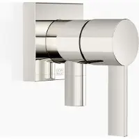 Dornbracht mitigeur monocommandé encastré avec plaques de recouvrement, avec raccordement de douche intégré, 36046970-08, 36046970-08