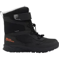 Jack Wolfskin Kid's Polar Bear-B Texapore High VC Scarpe invernali Bambini (35, nero)
