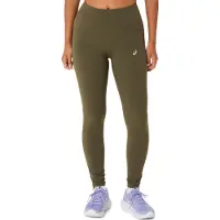 Asics Women's Nagino Run Adjustable Tight Leggings Donna (L, marrone)