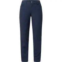 Haglöfs - Pantaloni leggeri e idrorepellenti per l'escursionismo - Korp Lite Pant W Tarn Blue per Donne in Poliestere Riciclato - Taglia 40 FR - Blu navy