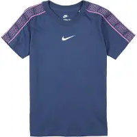 Nike Kid's NSW Tee Club+POLY 2 T-shirt Bambini (S, blu)
