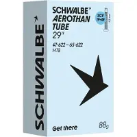 Schwalbe Aerothan SCV19 29'' (47/65-622) Camera d'aria bicicletta (29'' - 47/65-622, transparent)