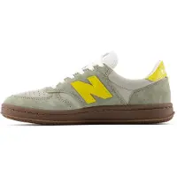 New Balance unisex. CT500V1 Sneakers T500 in pelle verde (40), Basso, Nubuck, Stringhe, Casual