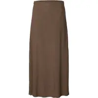 Selected Gonna Lunga Donne Marrone 36