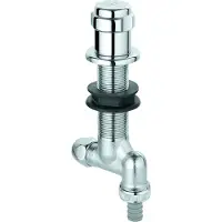 GROHE 41050000 Valvola WAS-UT Egalux 41050 DN15-50mm con attacco per tubo flessibile/RV cromo
