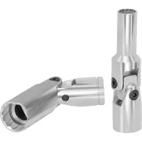 Ks Tools 3/8" CHROMEplus Presa a 12 punte con snodo 19 mm - 918.4861